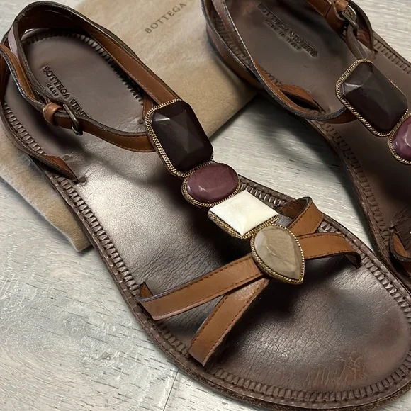 Bottega Veneta jewelry sandals 39 - Picture 4 of 9